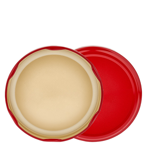 Tampa BasicSeal de 82 mm vermelha (TO82) UNiTWIST