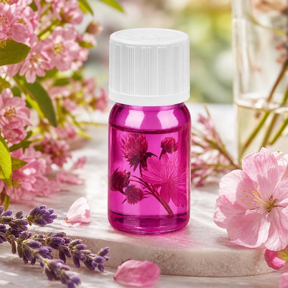 Frasco conta-gotas de 5 ml 1,2 mm branco padrão PurpleLine resistente a crianças. UT18/5 Frasco conta-gotas de 5 ml em vidro de alta qualidade com encaixe preciso do conta-gotas KiSi para aromaterapia