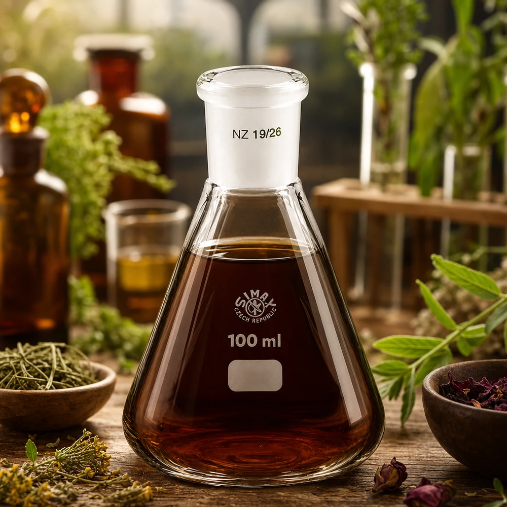 Erlenmeyer 100ml com junta esmerilada padrão (19/26) Erlenmeyer 100ml com junta esmerilada padrão (19/26)