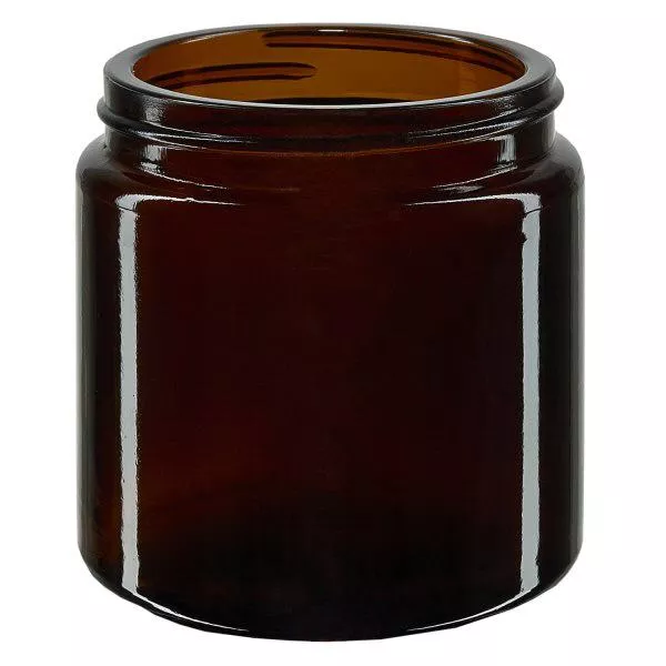 Frasco de vidro de 120ml, castanho, sem tampa, rosca 58mm/R3 ApoGlas Frasco de vidro de 120ml, castanho, sem tampa, rosca 58mm/R3 ApoGlas