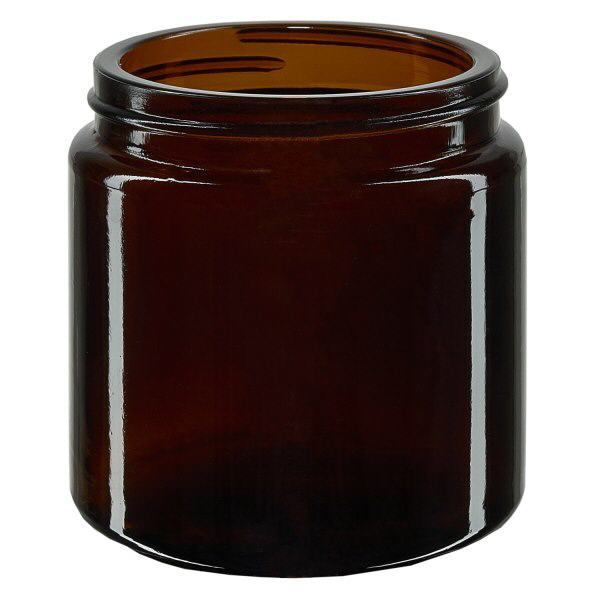 Frasco de vidro de 120ml, castanho, sem tampa, rosca 58mm/R3 ApoGlas