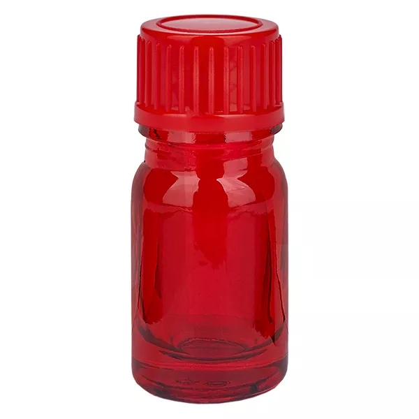 Frasco de 5ml 11mm tampa de rosca vermelha standard RedLine UT18/5 Frasco de 5ml 11mm tampa de rosca vermelha standard RedLine UT18/5