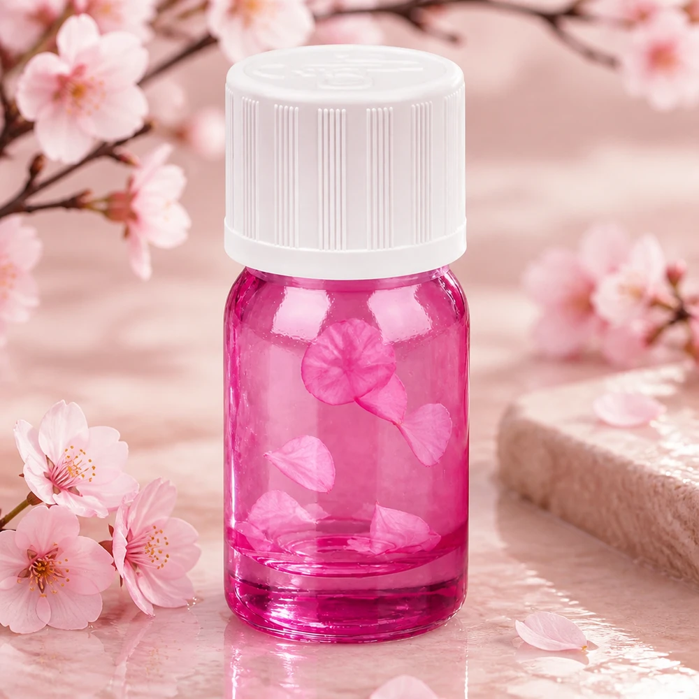Frasco conta-gotas de 5 ml em vidro de alta qualidade com um conta-gotas de precisão para aromaterapia