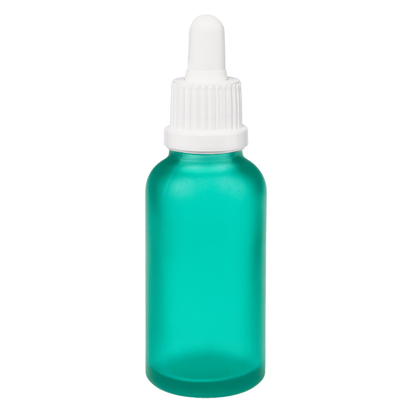 Frasco pipeta de 30 ml branco com fecho inviolável GreenLine UT18/30