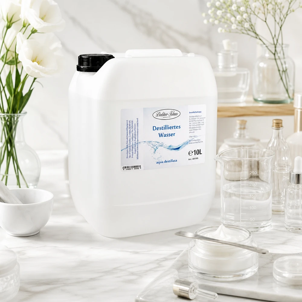 Água destilada 10L Doktor-Klaus Doktor-Klaus destilliertes Wasser 10 Liter Vorratskanister für Apotheken und Praxisbedarf