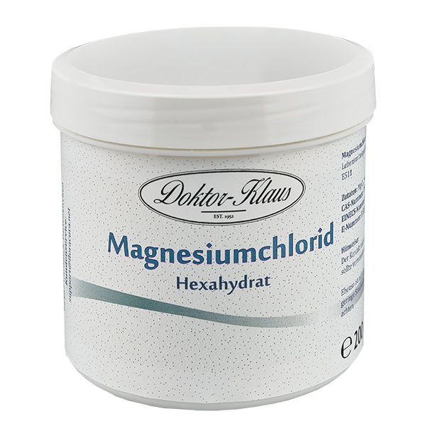 Cloreto de magnésio 200g (E511) Doktor-Klaus Cloreto de magnésio 200g (E511) Doktor-Klaus