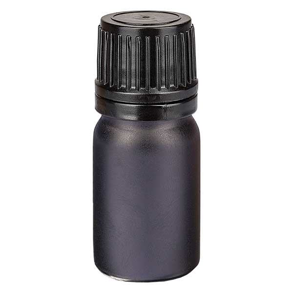 Frasco conta-gotas de 5 ml com fecho inviolável de 1 mm BlackLine UT18/5