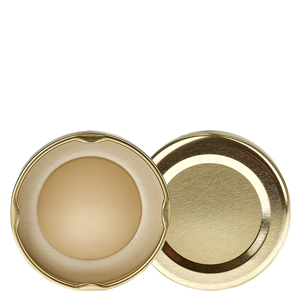 Tampa BasicSeal 48mm dourada (TO48) UNiTWIST Tampa BasicSeal 48mm dourada (TO48) UNiTWIST