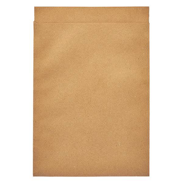 Sacos planos castanhos (embalagem de 100) 150x200mm/50 g/m² Sacos planos castanhos (embalagem de 100) 150x200mm/50 g/m²