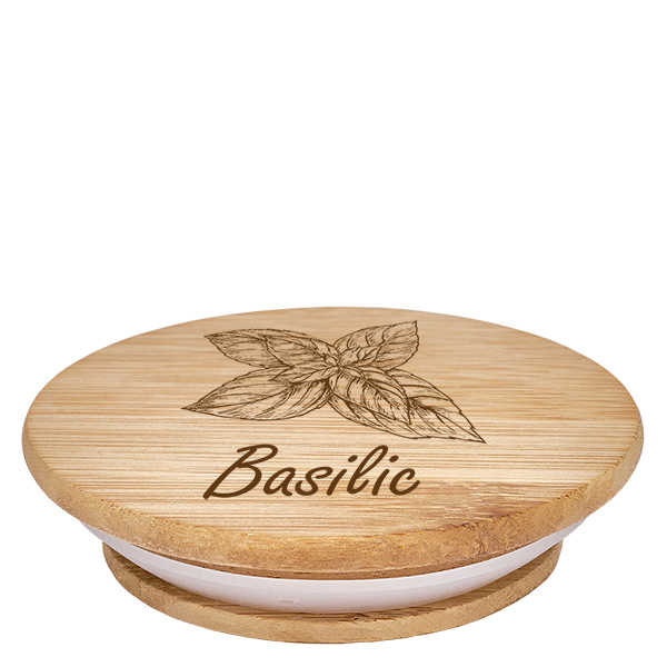 Cobertura em madeira "Basilic" para WECK RR60 Cobertura em madeira "Basilic" para WECK RR60