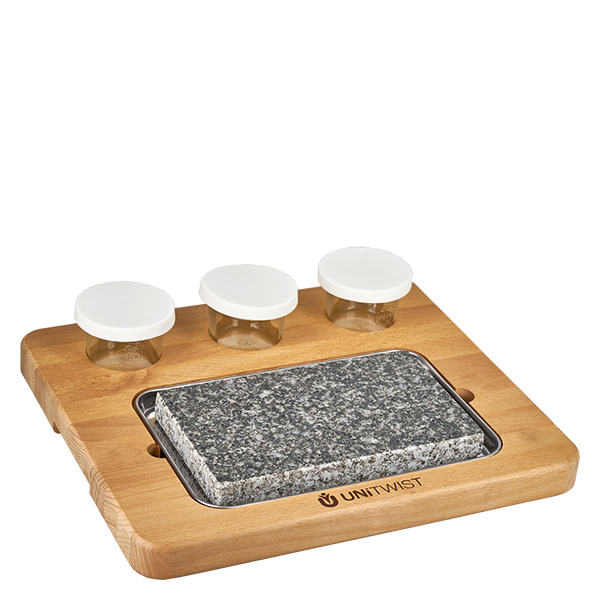 Conjunto de pedra quente para grelhar XL - interior e exterior Conjunto de pedra quente para grelhar XL - interior e exterior
