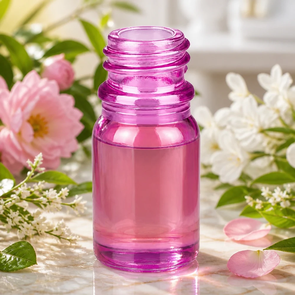 Frasco de farmácia PurpleLine UT18/5 violeta de 5 ml em vidro borossilicato de alta qualidade para aplicações farmacêuticas