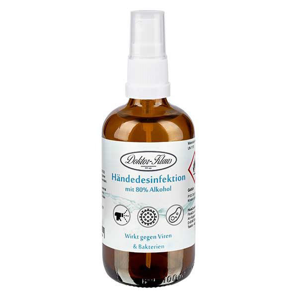 Spray desinfetante para as mãos 100ml Doktor-Klaus Spray desinfetante para as mãos 100ml Doktor-Klaus