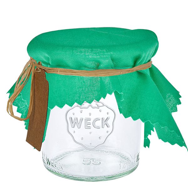 Pano de jóias em tecido verde com estrelas quadrado de 15 cm