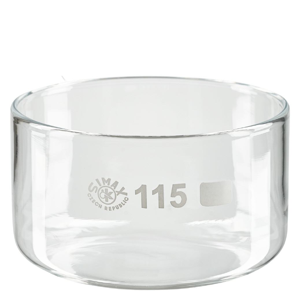 Cristaleira de 500ml sem bico em borosilicato ø115mm Cristaleira de 500ml sem bico em borosilicato ø115mm
