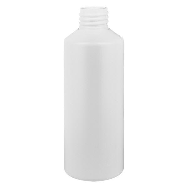 Frasco de farmácia PEAD 100ml branco, sem tampa