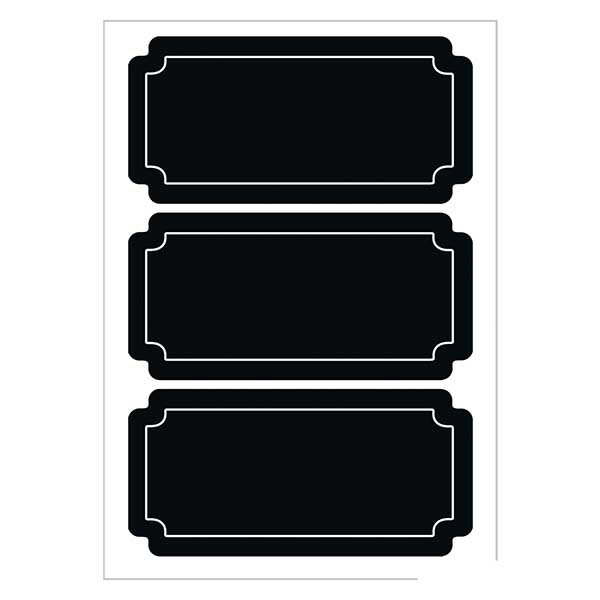 Etiquetas de quadro negro "Sinais" (6 autocolantes) Etiquetas de quadro negro "Sinais" (6 autocolantes)