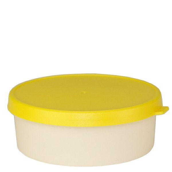 Frasco de plástico universal plano (frasco para expetoração) 90ml