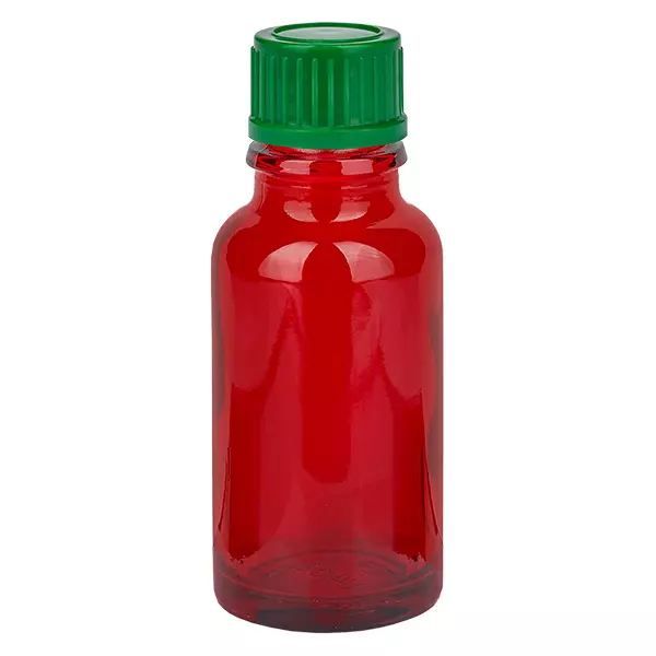 Frasco de 20 ml com tampa de rosca de 11 mm verde Standard RedLine UT18/20 Frasco de 20 ml com tampa de rosca de 11 mm verde Standard RedLine UT18/20