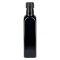 Frasco quadrado de vidro violeta 250ml (garrafa de óleo), UNI 10155 31.5x 24, incl. tampa de rosca preta 103574 Frasco quadrado de vidro violeta 250ml (garrafa de óleo), UNI 10155 31.5x 24, incl. tampa de rosca preta 103574
