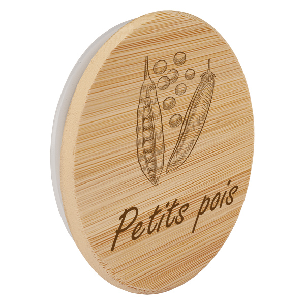 Boina em tecido "Petits pois" para WECK RR100 Boina em tecido "Petits pois" para WECK RR100