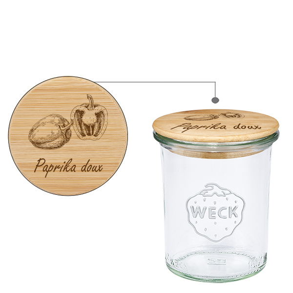 Cobertura em madeira "Paprika doux" com verniz WECK