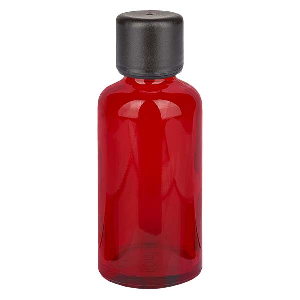 Frasco de 50 ml com tampa de rosca de 3 mm com fecho inviolável RedLine UT18/50 UNiTWIST Frasco de 50 ml com tampa de rosca de 3 mm com fecho inviolável RedLine UT18/50 UNiTWIST