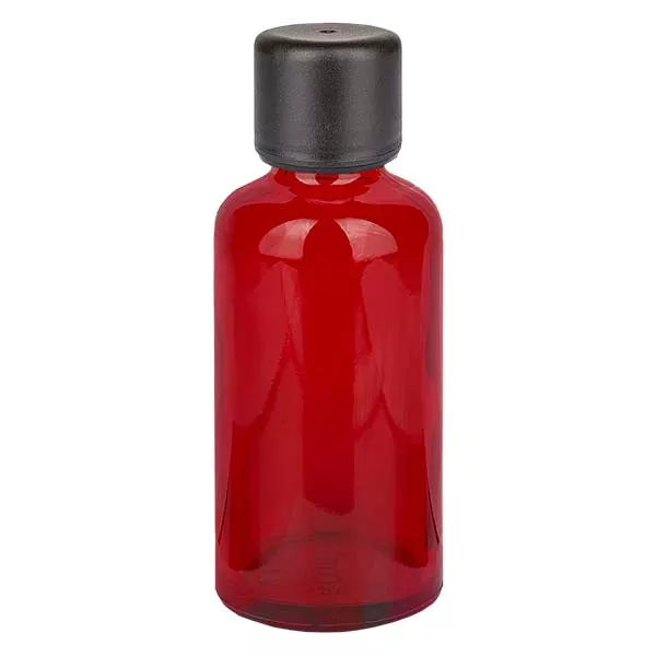 Frasco de 50 ml com tampa de rosca de 3 mm com fecho inviolável RedLine UT18/50 UNiTWIST Frasco de 50 ml com tampa de rosca de 3 mm com fecho inviolável RedLine UT18/50 UNiTWIST