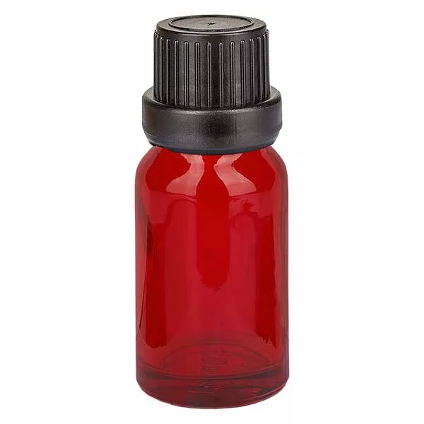 Frasco conta-gotas de 10ml com tampa inviolável de 2mm RedLine UT18/10 UNiTWIST Frasco conta-gotas de 10ml com tampa inviolável de 2mm RedLine UT18/10 UNiTWIST
