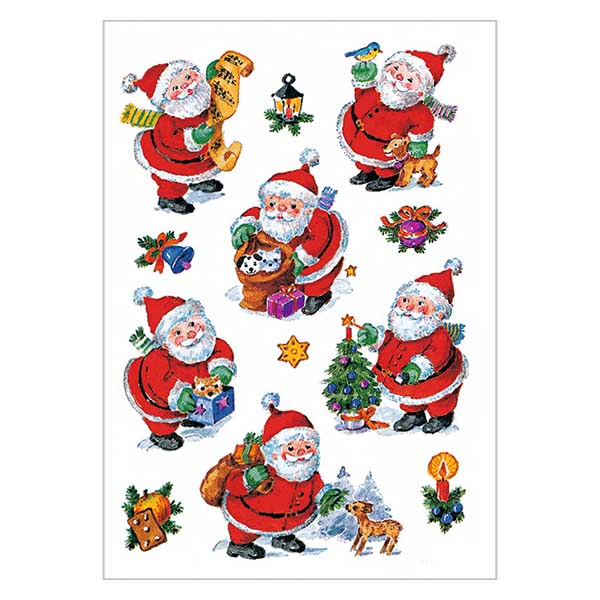 Autocolante "Pai Natal 2" (36 autocolantes) Autocolante "Pai Natal 2" (36 autocolantes)