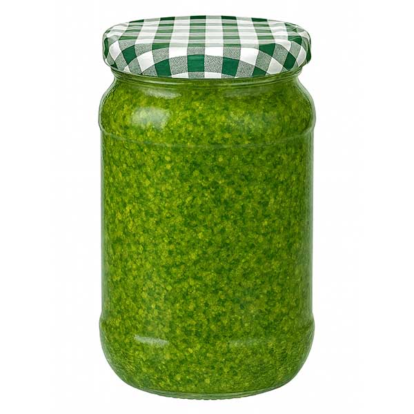 Frasco redondo de 1062ml + tampa BasicSeal verde/branca UNiTWIST Frasco redondo de 1062ml + tampa BasicSeal verde/branca UNiTWIST