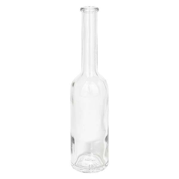 Oprada 100ml transparente, abertura 10,5mm, sem rolha 10/13