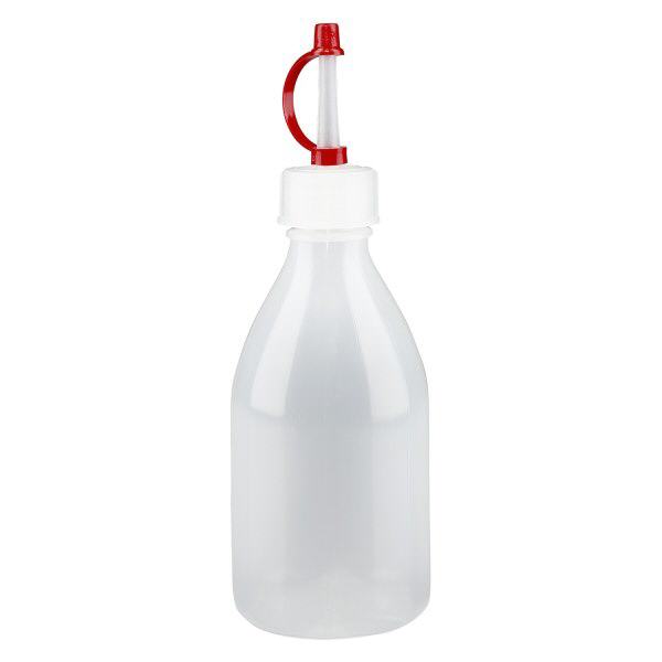 Frasco conta-gotas de 100ml, frasco de laboratório com gargalo estreito Frasco conta-gotas de 100ml, frasco de laboratório com gargalo estreito