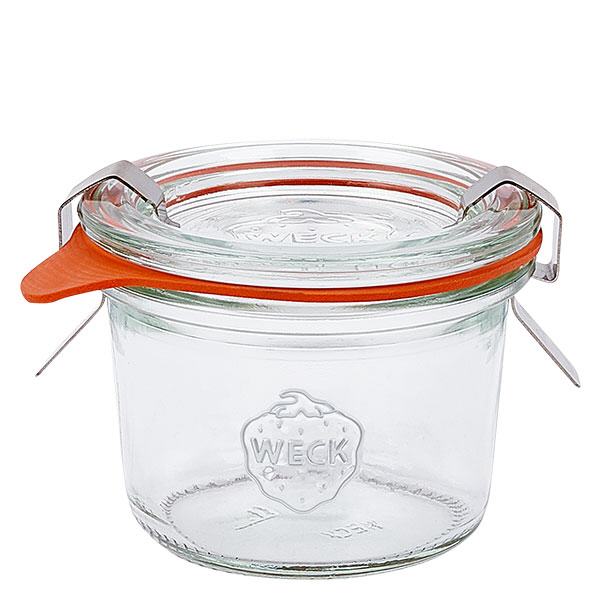 Copos de vidro de 80ml completos WECK RR60