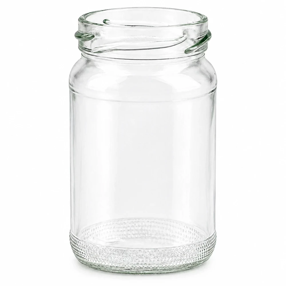 Frasco redondo de 110 ml sem tampa (TO48) UNiTWIST