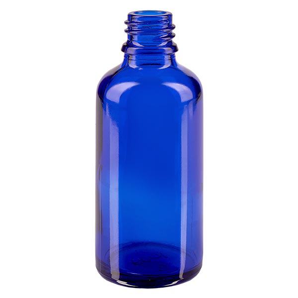 Frasco conta-gotas 50ml DIN 18 BLAUGLAS