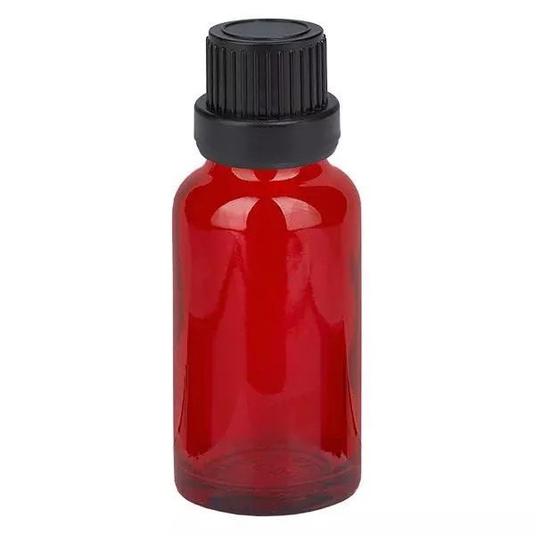 Frasco de 20 ml com 11 mm e tampa de rosca preta RedLine UT18/20 Frasco de 20 ml com 11 mm e tampa de rosca preta RedLine UT18/20