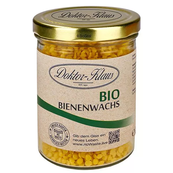 Cera de abelha amarela orgânica 200g Doktor-Klaus noWaste Cera de abelha amarela orgânica 200g Doktor-Klaus noWaste