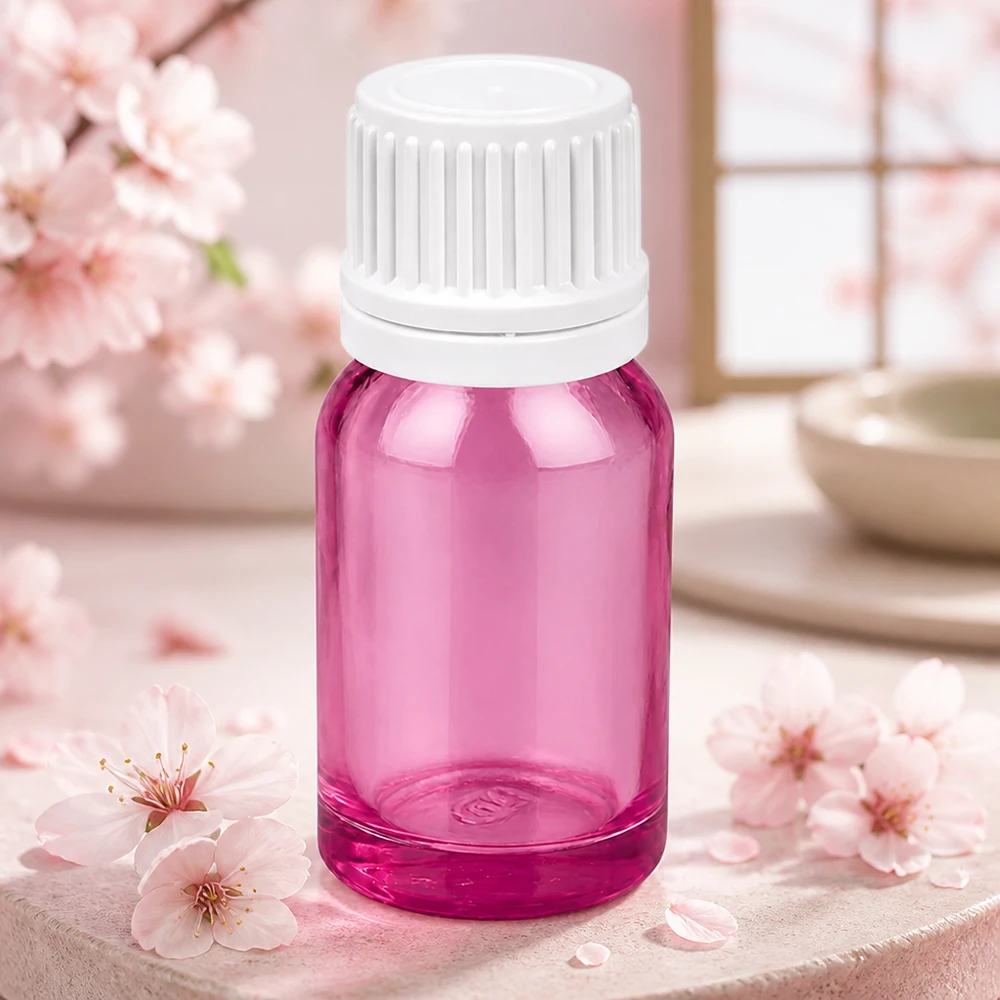 Frasco conta-gotas de 10 ml com tampa de rosca Originality branca de 0,7 mm PurpleLine UT18/10 Frasco compacto de vidro violeta de 10 ml com tampa de conta-gotas precisa para aromaterapia PurpleLine