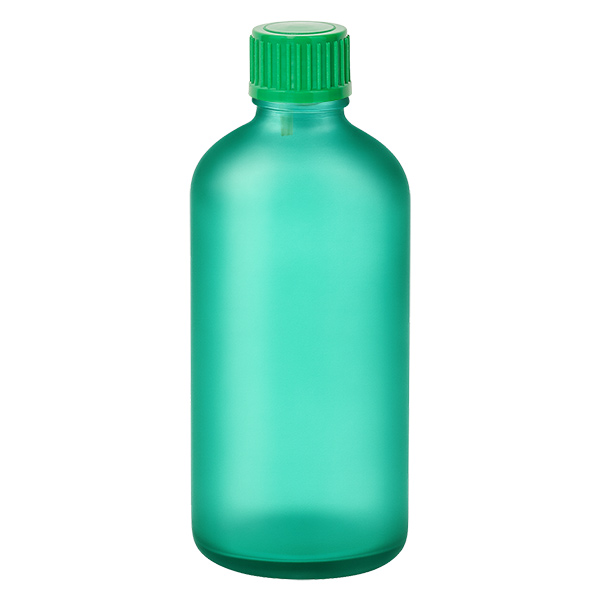 Frasco conta-gotas de 100 ml com tampa standard verde de 0,8 mm GreenLine UT18/100