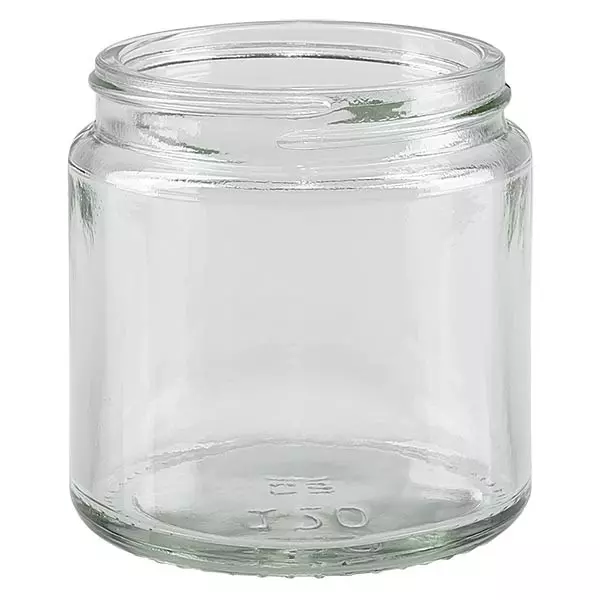 Frasco de vidro de 120ml transparente sem tampa, rosca 58mm/R3 ApoGlas Frasco de vidro de 120ml transparente sem tampa, rosca 58mm/R3 ApoGlas