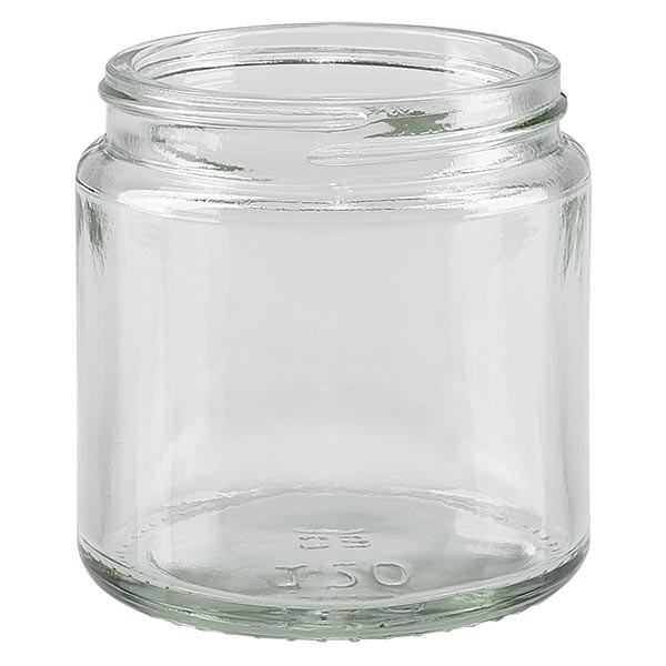 Frasco de vidro de 120ml transparente sem tampa, rosca 58mm/R3 ApoGlas Frasco de vidro de 120ml transparente sem tampa, rosca 58mm/R3 ApoGlas