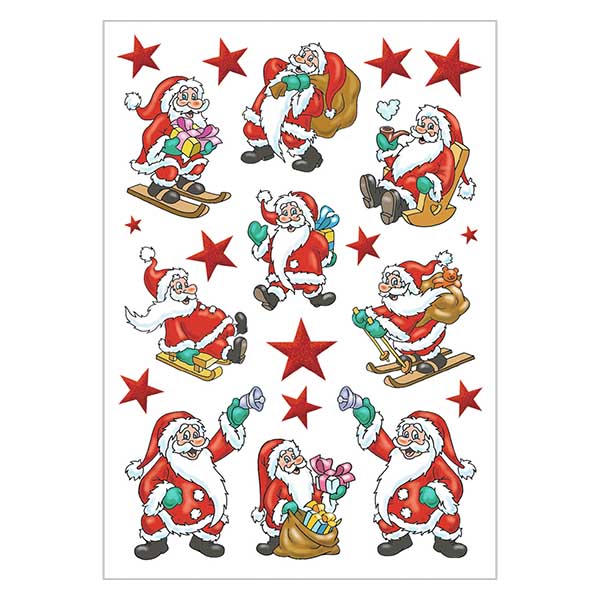 Autocolante "Pai Natal 1" (63 autocolantes) Autocolante "Pai Natal 1" (63 autocolantes)