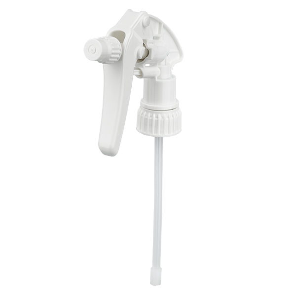Pulverizador manual ajustável branco padrão PP28 ApoGlas Pulverizador manual ajustável branco padrão PP28 ApoGlas