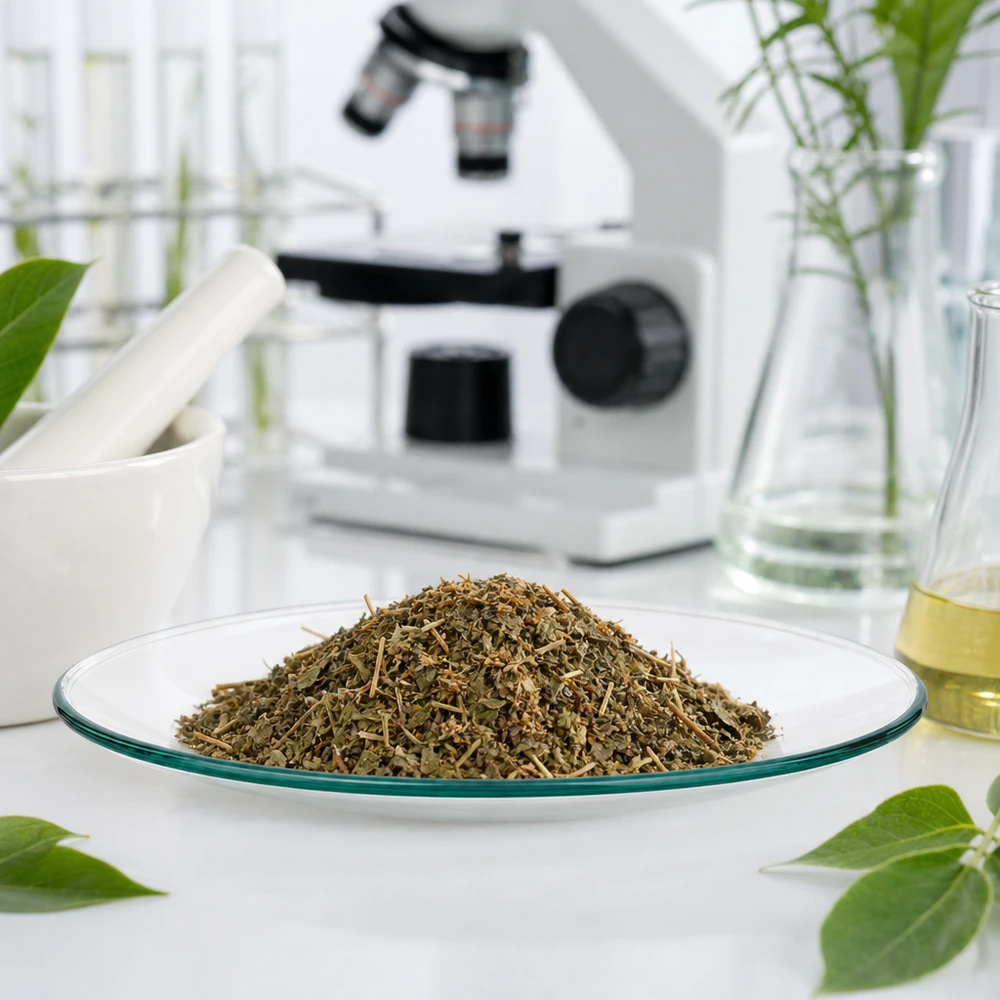 Taça de vidro para relógios ø80 mm Prato de vidro de observação de 80 mm com ervas secas mostra uma aplicação versátil na análise de produtos naturais
