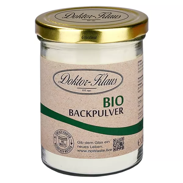 Fermento em pó orgânico 200g Doktor-Klaus noWaste