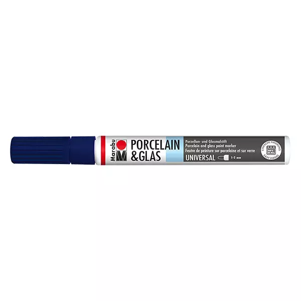 Giz de cera azul meia-noite 1-2mm para vidro/porcelana Giz de cera azul meia-noite 1-2mm para vidro/porcelana