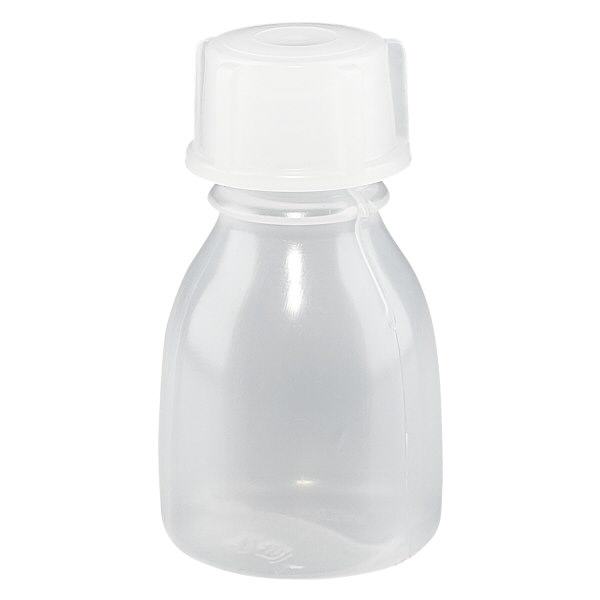 Frasco de 10ml com tampa de rosca, frasco de laboratório com gargalo estreito