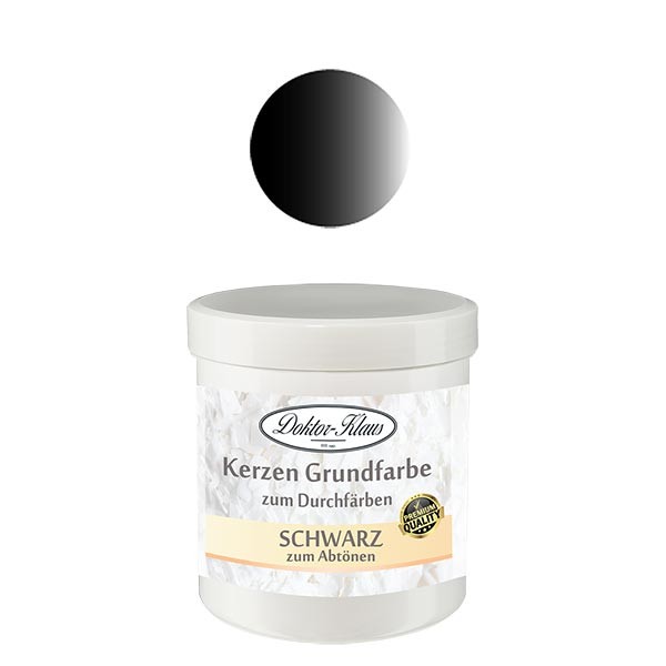 Base de vela Doktor-Klaus cor preta para tingir, 7gr, em lata