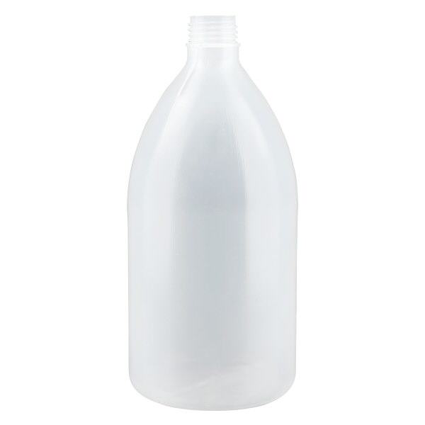 Frasco de laboratório de 1000 ml com gargalo estreito e sem tampa Frasco de laboratório de 1000 ml com gargalo estreito e sem tampa